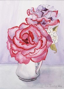 Madge&39;s Rose、2010年（手作りの紙にトイレ）